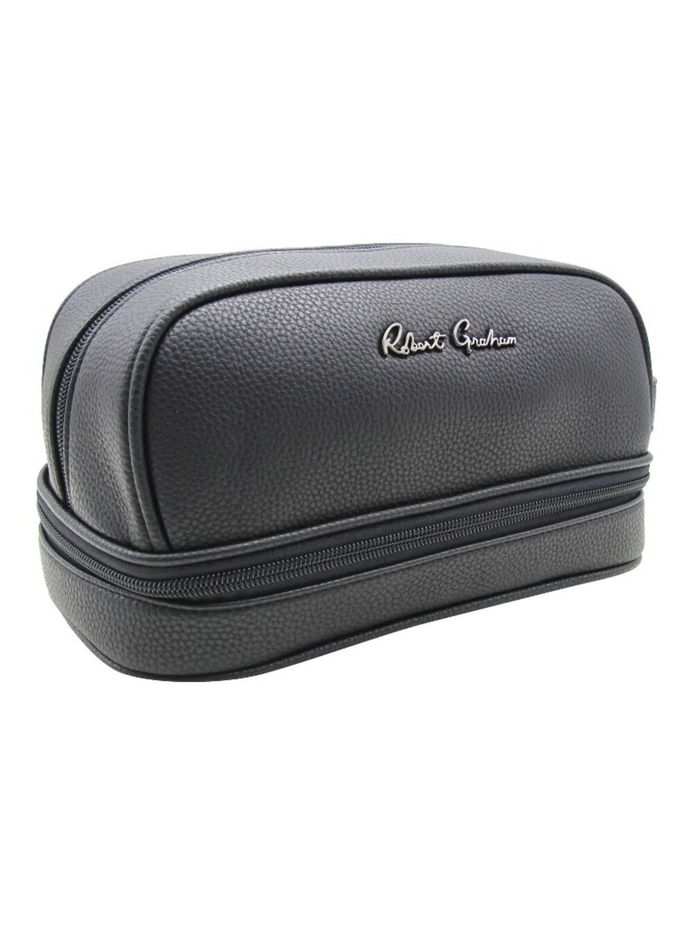 Robert Graham Olivan Recycled Faux Leather Dopp Kit
